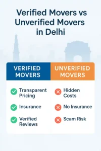 Verified packers and movers